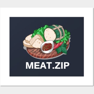 Meat.zip Posters and Art